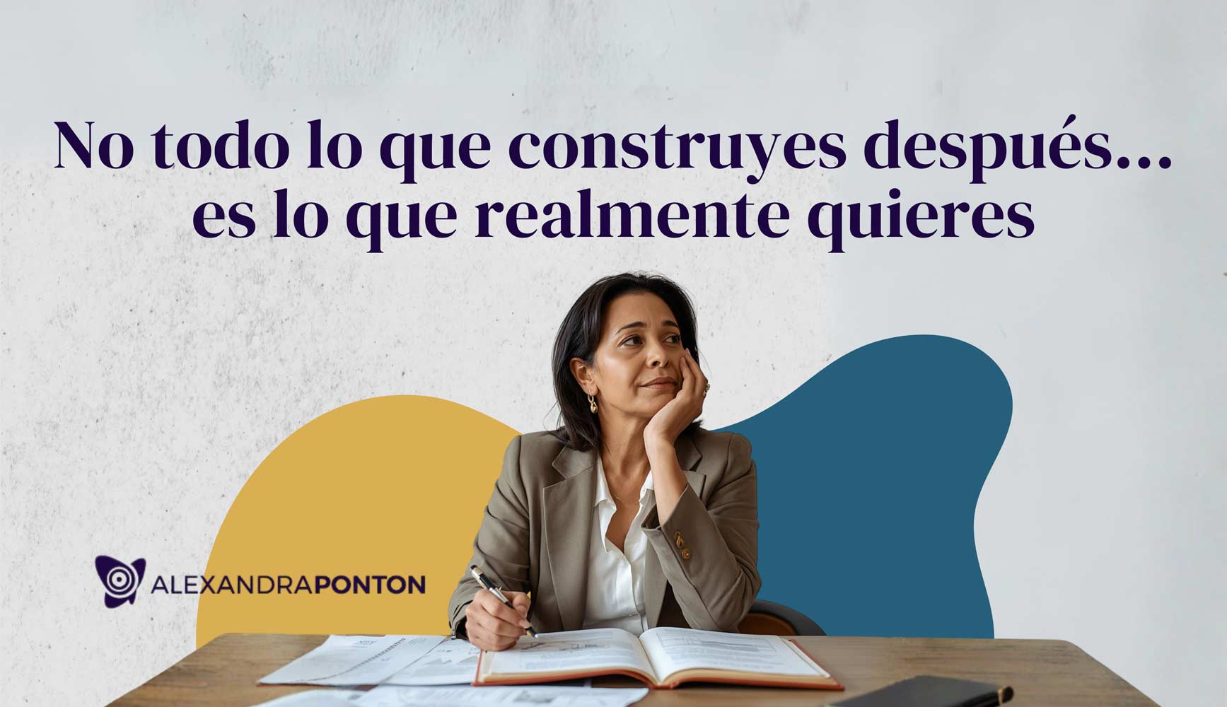propósito de su trabajo